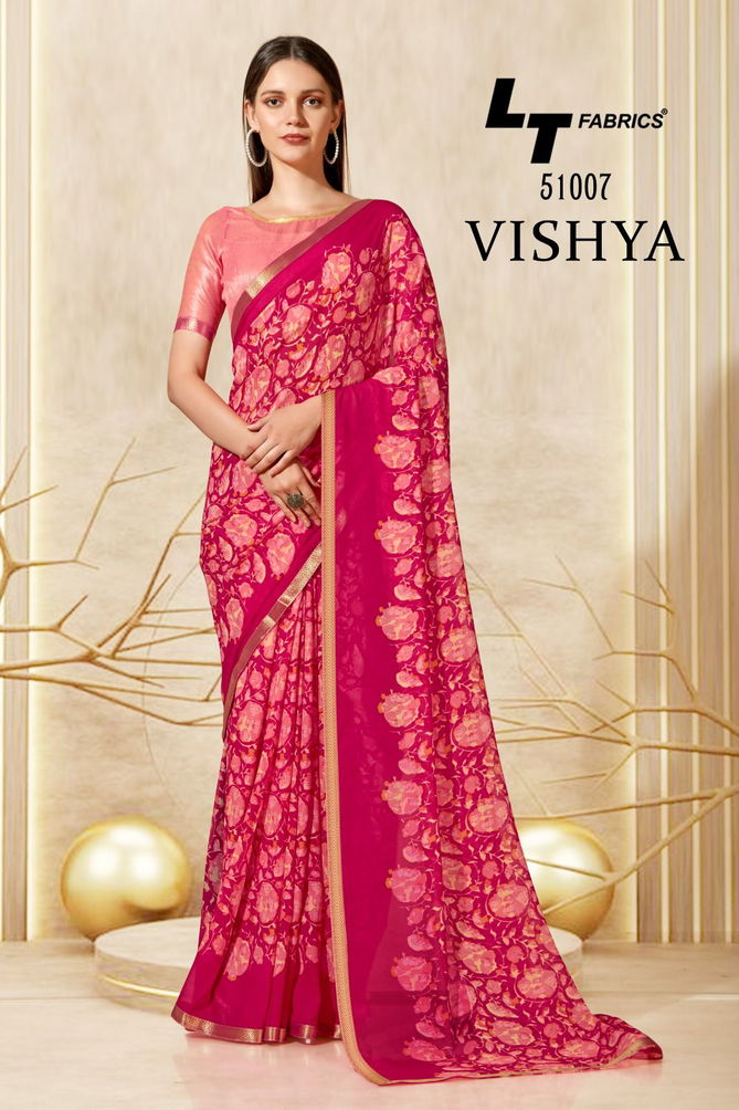 Vishya By Lt 51001-51010 Daily Wear Sarees Catalog